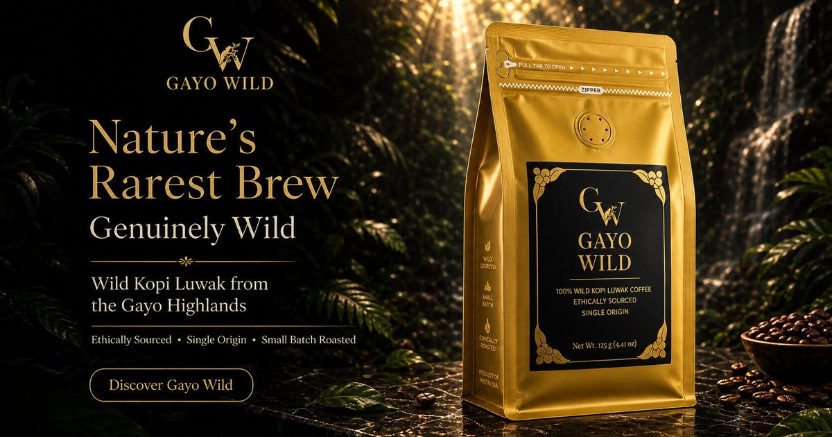 Buy Wild Kopi Luwak Coffee Online UK | Gayo Wild